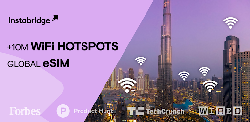 Background تحميل Instabridge مهكر 